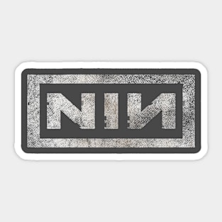 Preloved NIN logo Sticker